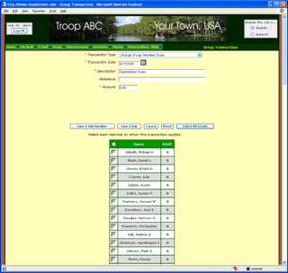 Group Transactions