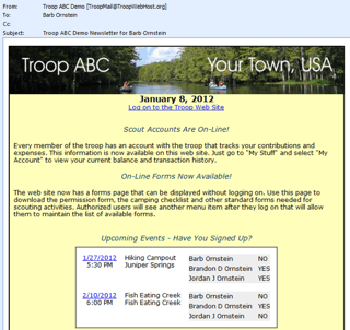 Automated Newsletter